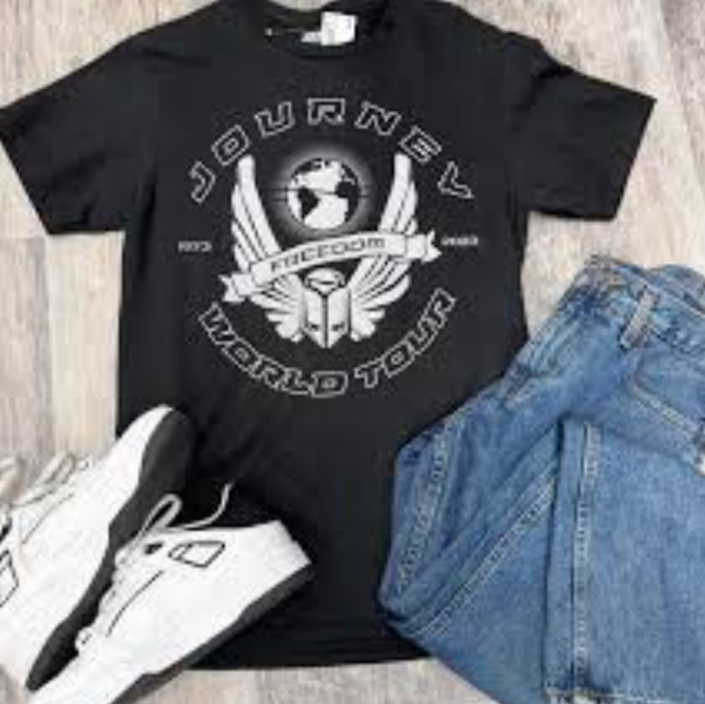 NWOT Journey Graphic Tee